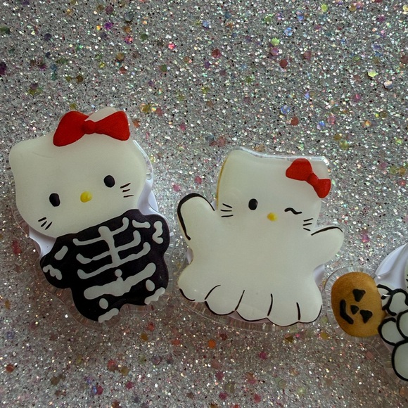 Hello Kitty Halloween pop socket Set - Picture 2 of 4